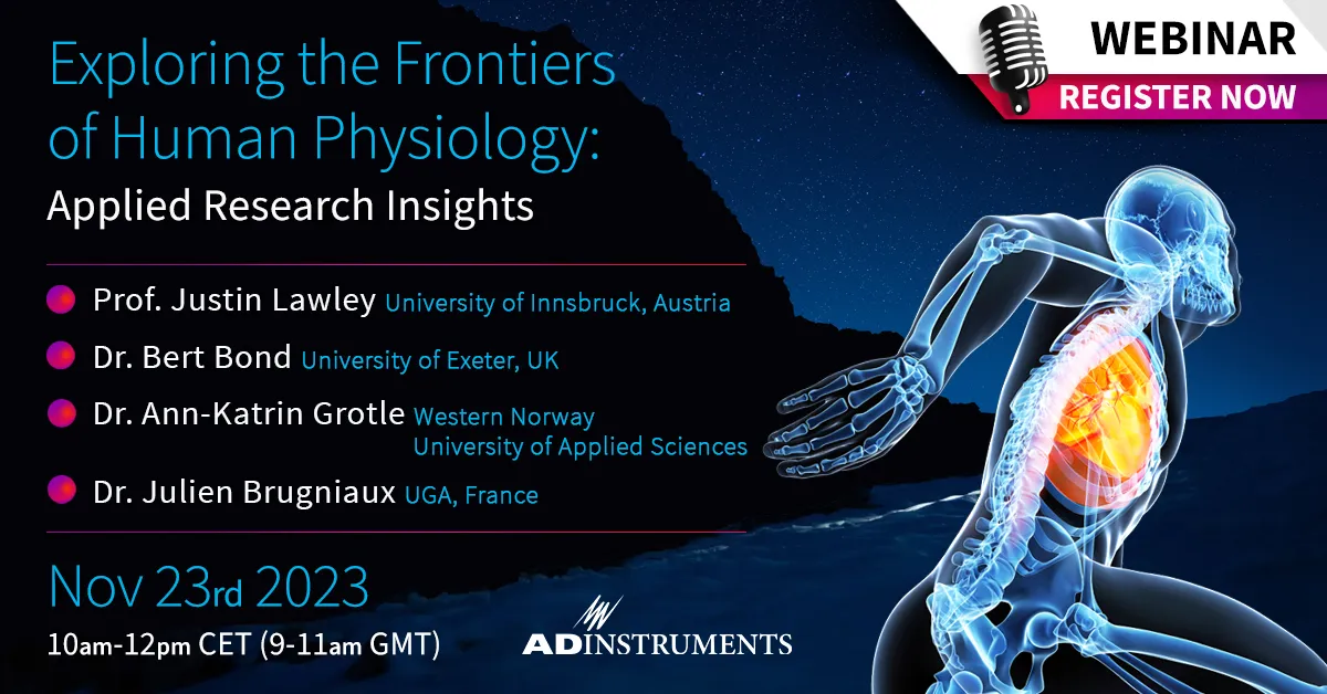 2023-UK Exploring the Frontiers of Human Physiology Webinar