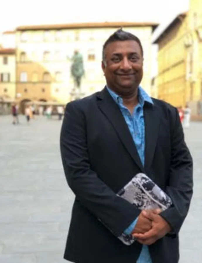 Professor Kaushik Dutta in Italy